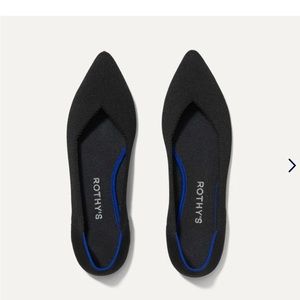 Rothy’s The Point Flats size 7.5 | Black